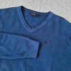 Vanguard heren knit trui pullover XL blauw visgraatpatroon, Kleding | Heren, Truien en Vesten, Blauw, Maat 56/58 (XL), Ophalen of Verzenden