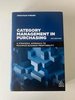 Category Management in Purchasing - 4th edition, Jonathan O'brien, Zo goed als nieuw, Management, Verzenden