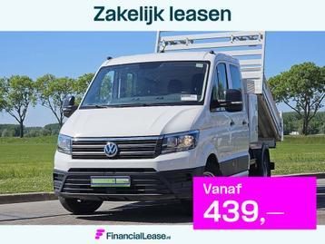 VOLKSWAGEN CRAFTER 50 2.0 dub.cab kipper kist! beschikbaar voor biedingen