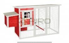 Kippenhok hennie rood, Dieren en Toebehoren, Pluimvee | Toebehoren, Nieuw, Kippenhok of Kippenren, Ophalen of Verzenden