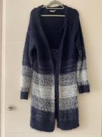 Heerlijk warm, fluffy lang vest( Mt XL), Ophalen of Verzenden, Gedragen, Maat 46/48 (XL) of groter, Blauw