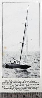 Zeilen 1925; de Prinses Juliana won de One-Ton-cup, Verzenden, Voor 1940, Gebruikt, Overige onderwerpen