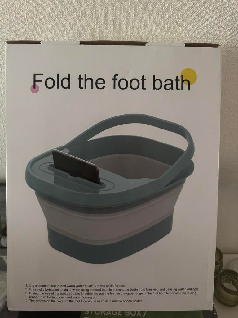 Voetbad, Ophalen, Zo goed als nieuw, Apparaat