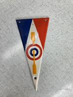 Emaille Vlag / Wimpel met Peddels, Antiek en Kunst, Ophalen of Verzenden