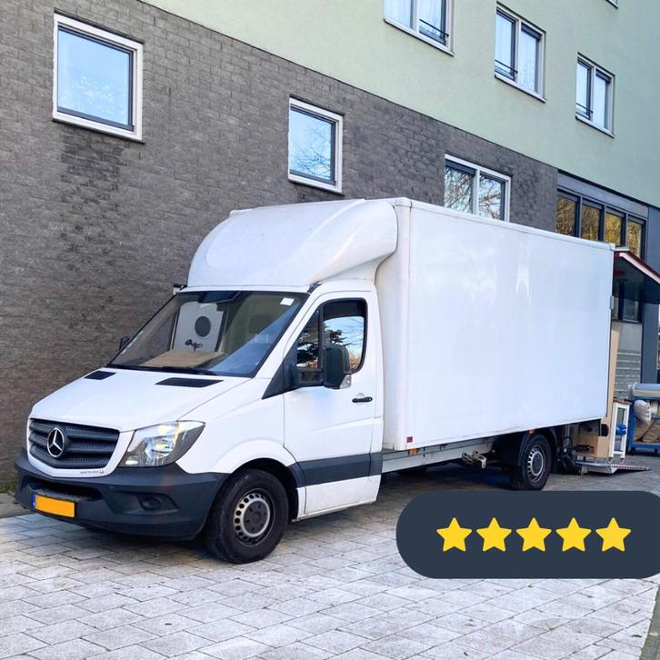 Busje met Chauffeur | Verhuizen | Transport Haarlem v.a. €40, Diensten en Vakmensen, Verhuizers en Opslag, Bedrijfsverhuizingen