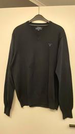 Donkerblauwe trui Gant, Kleding | Heren, Truien en Vesten, Ophalen of Verzenden, Zo goed als nieuw, Maat 52/54 (L), Blauw