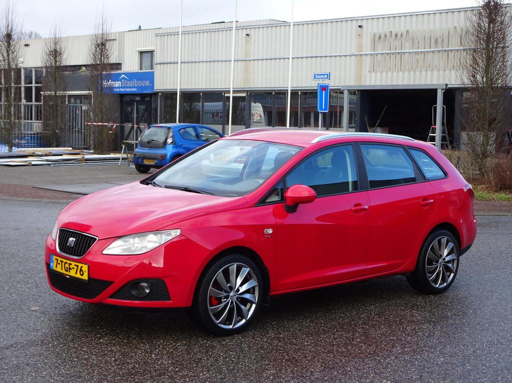 Seat Ibiza ST 1.2 TSI Style Airco Nieuwe Apk Trekhaak, Auto's, Seat, Voorwielaandrijving, Euro 5, 4 cilinders, Ibiza