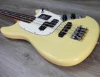 Fender Player II Mustang Bass (Hialeah Yellow), Ophalen, Zo goed als nieuw, Solid body, Fender