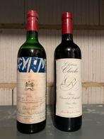Keldervondsten ! 2 fl. Rothschild, Mouton 1976, Clarke 2009, Ophalen, Frankrijk, Nieuw, Rode wijn
