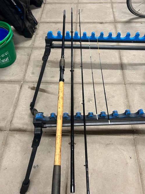 Preston Innovations Dutch Master 160 gram, veel toppen!!, Watersport en Boten, Hengelsport | Witvissen, Gebruikt, Werphengel, Ophalen of Verzenden