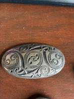 Vintage St. Justin Pewter Keltische Broche, Sieraden, Tassen en Uiterlijk, Broches, Ophalen of Verzenden, Zo goed als nieuw, Overige materialen