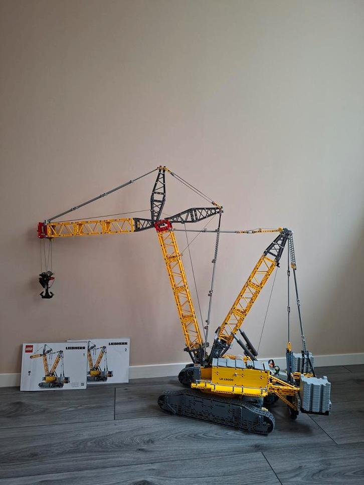 LEGO Technic Liebherr Rupsbandkraan LR 13000 Kraan, Kinderen en Baby's, Speelgoed | Duplo en Lego, Gebruikt, Lego, Complete set