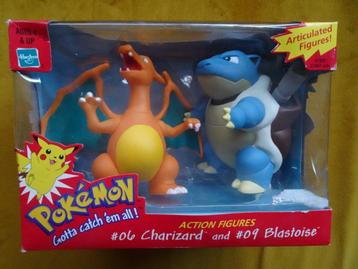 Pokemon Hasbro 2-pack figuren Charizard & Blastoise beschikbaar voor biedingen