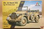 Italeri 1/35 Horch 901 Typ 40 Kfz 12, Hobby en Vrije tijd, Modelbouw | Auto's en Voertuigen, 1:32 tot 1:50, Nieuw, Ophalen of Verzenden