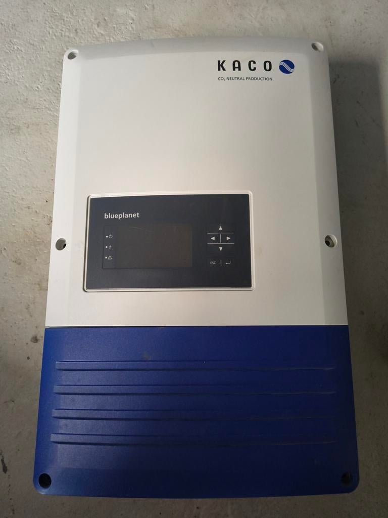 Kaco Blue Planet 3.7 tl omvormer defect, Ophalen of Verzenden, Gebruikt, Overige typen