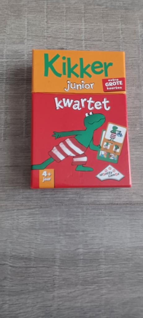 Kikker junior kwartet 4+, Ophalen of Verzenden, Zo goed als nieuw
