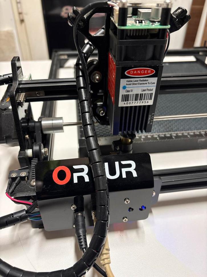 Ortur lasergraveermachine compleet, Computers en Software, 3D Printers, Zo goed als nieuw, Ophalen of Verzenden
