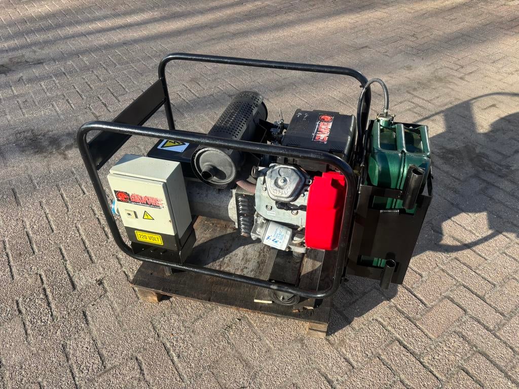 10 KVA aggregaat 230 Volt Honda GX610 benzine generator, Doe-het-zelf en Verbouw, Aggregaten, Gebruikt, Benzine, 10 tot 30 kVA