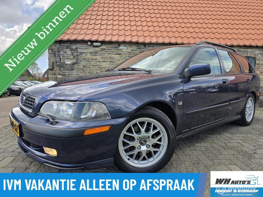 Volvo V40 2.0 T4 Ultra 200pk, Auto's, Volvo, Voorwielaandrijving, Gebruikt, 4 cilinders, Blauw