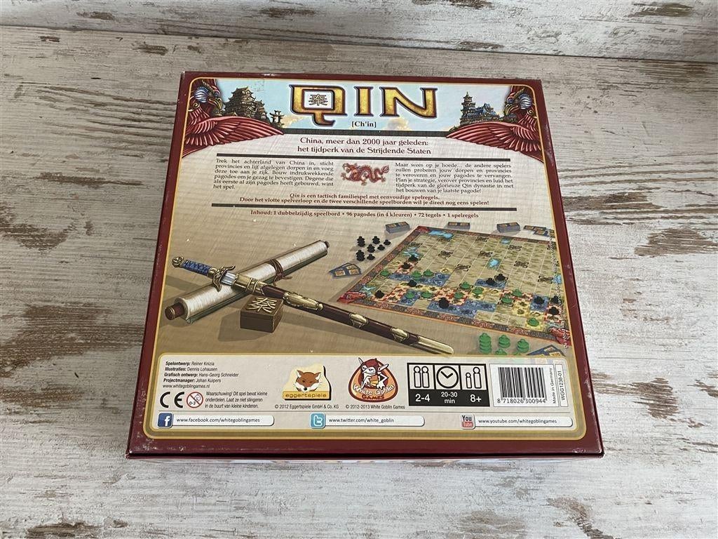Qin een tactisch tegel bordspel - legspel voor de familie [s, Verzenden, Zo goed als nieuw