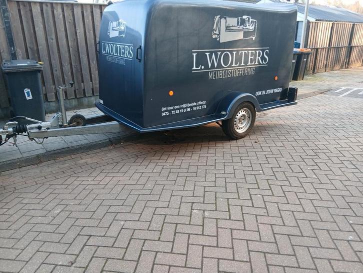 Dalery rebel 1 met kenteken 1300kg dichte gesloten, Auto diversen, Aanhangers en Bagagewagens, Gebruikt, Ophalen of Verzenden