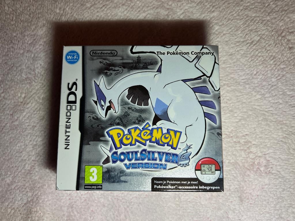 Pokémon SoulSilver + Pokéwalker, Spelcomputers en Games, Games | Nintendo DS, 1 speler, Ophalen of Verzenden, Zo goed als nieuw