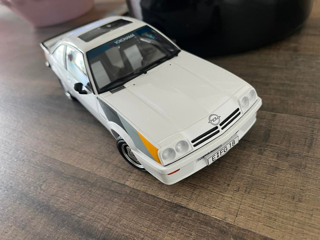 Opel manta 1:18, Ophalen of Verzenden, Zo goed als nieuw, Norev