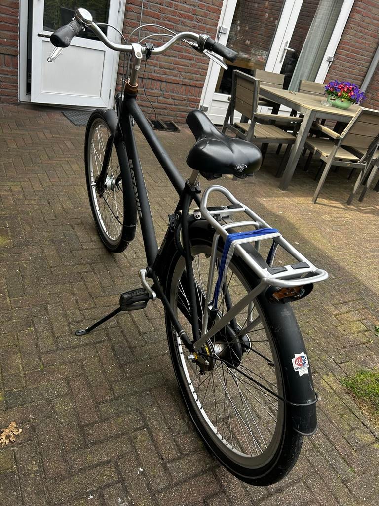 Batavus herenfiets, Ophalen, Gebruikt, Velgrem, Versnellingen