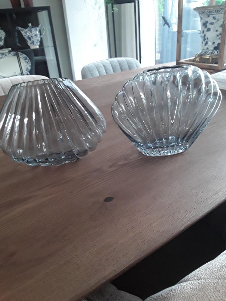 2 nieuwe vazen., Huis en Inrichting, Woonaccessoires | Vazen, Ophalen, Overige kleuren, Nieuw, Glas