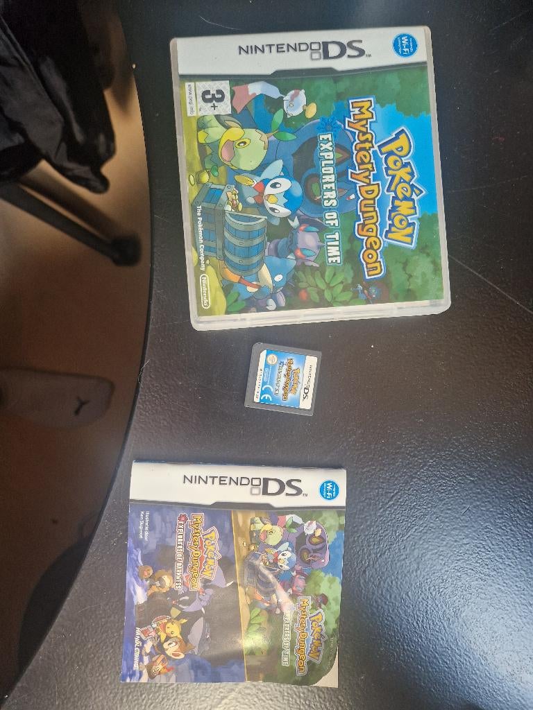 Pokemon mystery dungeon explorers of time, Spelcomputers en Games, Games | Nintendo DS, Avontuur en Actie, Gebruikt, 1 speler