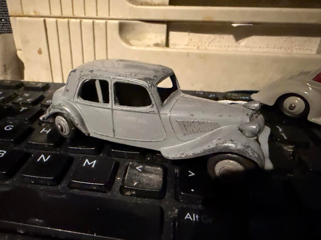 Dinky Toys Citroën Traction Avant - Nette Originele Staat, F, Gebruikt, Dinky Toys, Ophalen of Verzenden