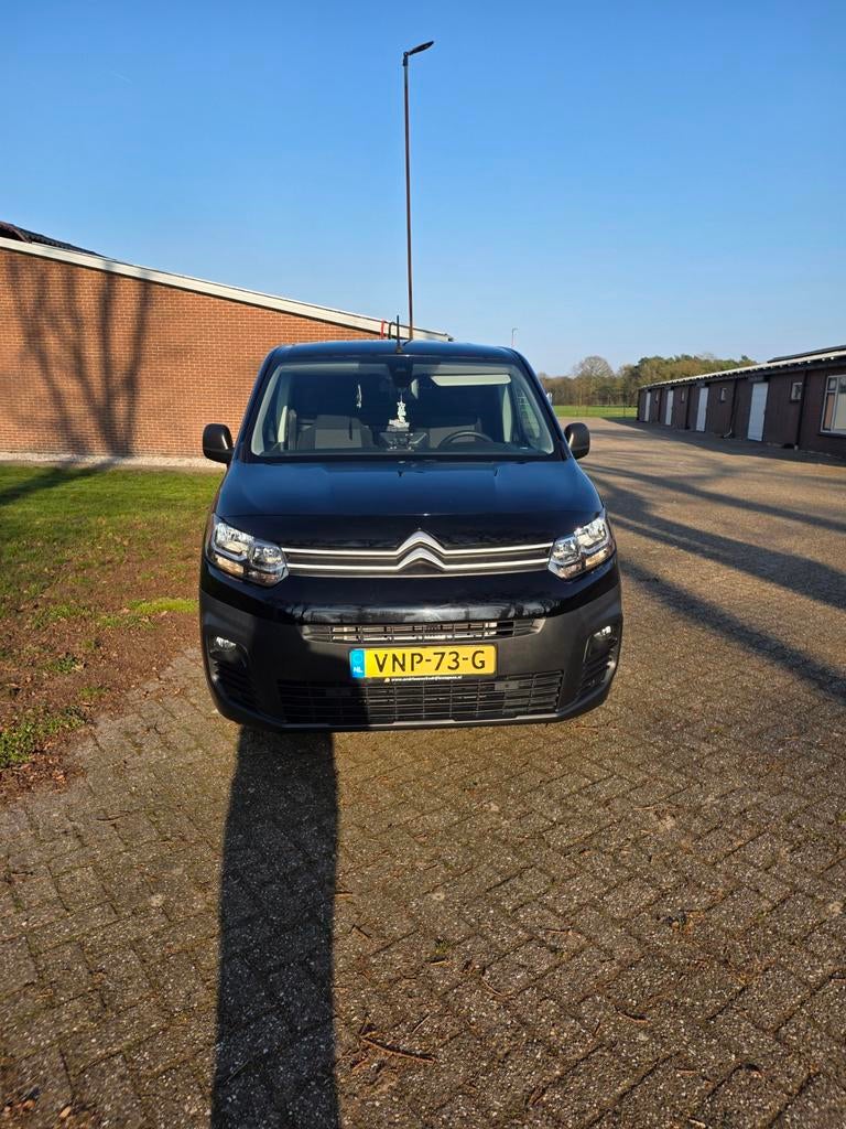 Citroën Berlingo Van GB 1.5 Bluehdi 100pk L1 2021 Zwart, Auto's, Voorwielaandrijving, 1295 kg, 4 cilinders, Citroën