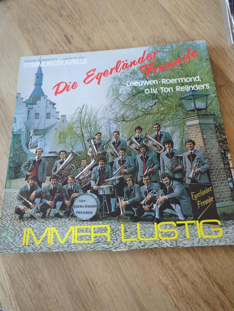 LP Die Egerländer Freunde & Das Grassegger-Leubichler-Trio, Cd's en Dvd's, Ophalen of Verzenden, Zo goed als nieuw, 12 inch, Levenslied of Smartlap