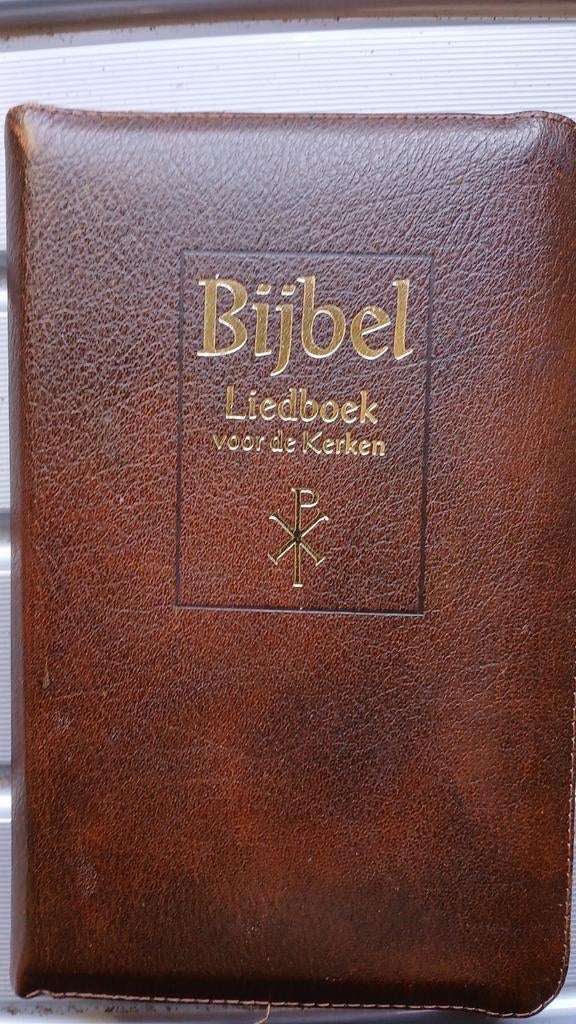 Bijbel Liedboek voor de Kerken - Bruin Leer, Ophalen of Verzenden, Gelezen, Diverse Auteurs, Christendom | Protestants