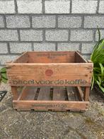 Vintage Becel Koffiekrat Hout - Statiegeld 2,50 Gulden, Ophalen of Verzenden