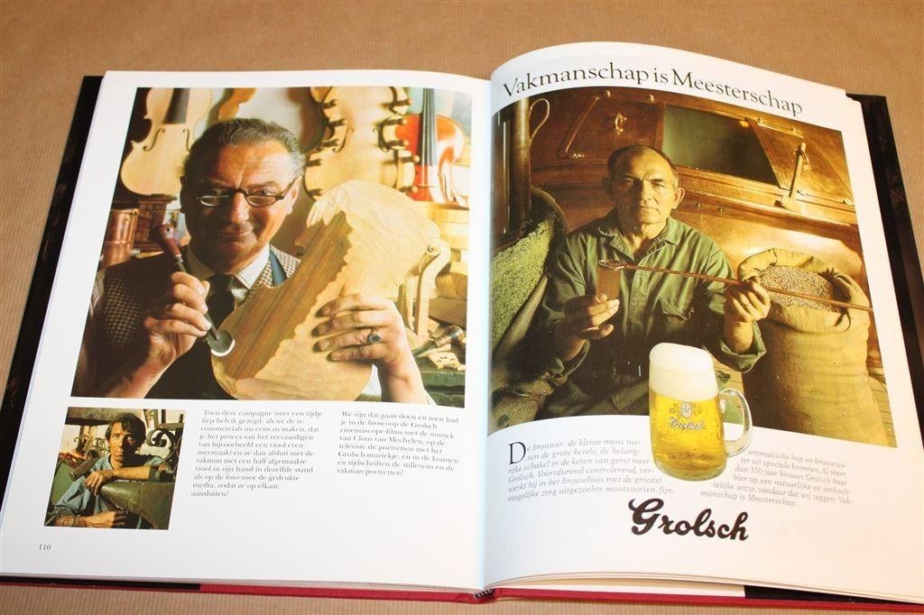 Vakmanschap Is Meesterschap — Grolsch Brouwerij, Ophalen of Verzenden, Zo goed als nieuw, Overige typen, Grolsch