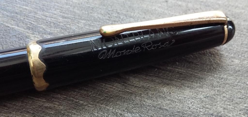 Omstreeks 1950 Montblanc Monte Rosa 042 G Vulpen 14 K. Nip, Verzamelen, Nvt., Gebruikt, Ophalen of Verzenden, Vulpen