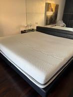 Boxspring Pullman bed met Matras en Topper, Huis en Inrichting, Slaapkamer | Bedden, Overige materialen, Zwart, Design, Tweepersoons