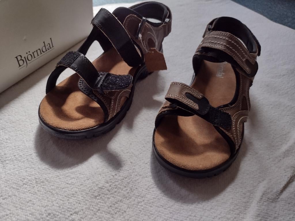heren sandalen, Kleding | Heren, Schoenen, Sandalen, Bruin, Nieuw, Ophalen of Verzenden