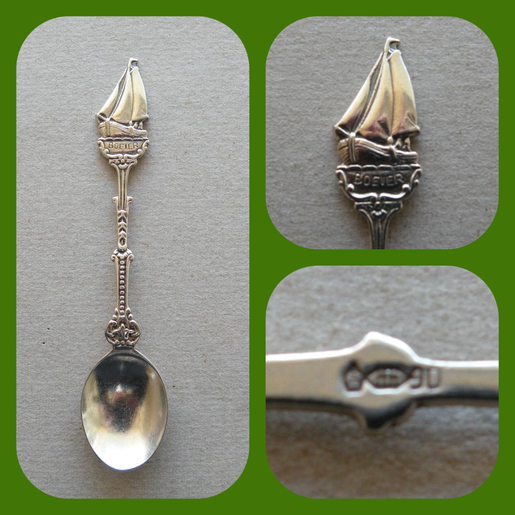 Lepeltje antiek zeilschip "Boeier" (Verzendkosten nl € 1,40), Verzenden