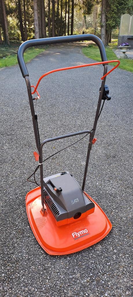 Zweefmaaier Flymo L470, Tuin en Terras, Grasmaaiers, Ophalen, Gebruikt, Flymo, Benzine-grasmaaier