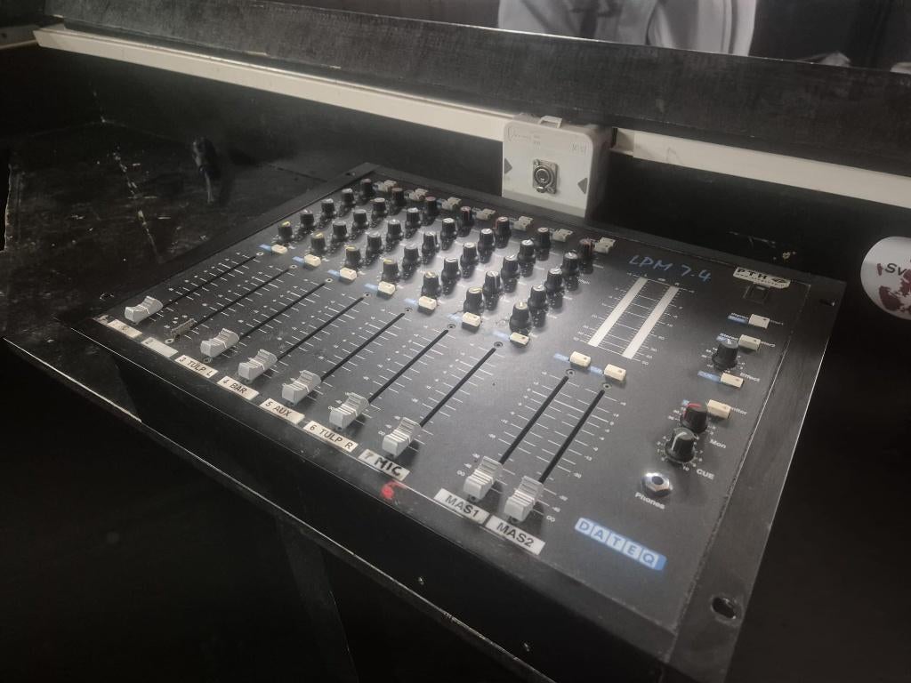 Dateq LPM 7.4, Muziek en Instrumenten, Mengpanelen, Gebruikt, 5 tot 10 kanalen, Ophalen