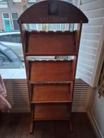 Houten wijnrek kast, Ophalen, Zo goed als nieuw