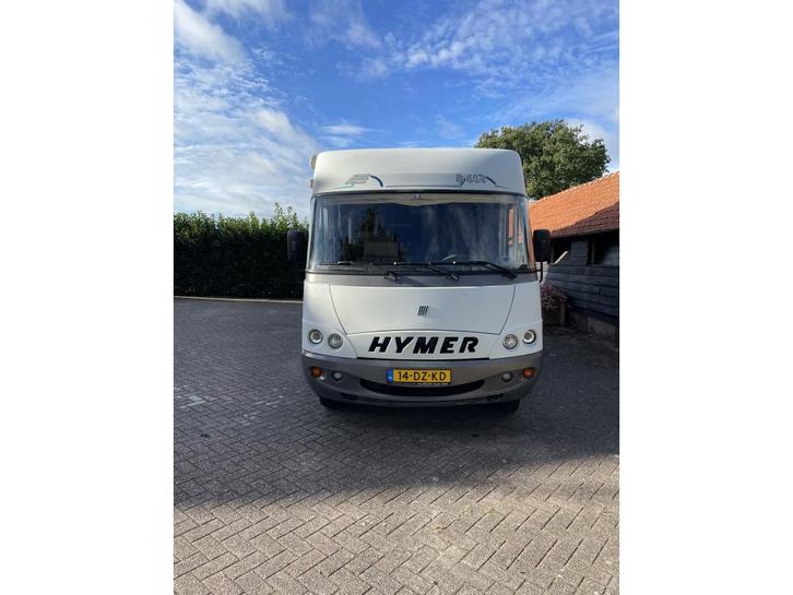 hymer B654 (1040368), Caravans en Kamperen, Campers, Particulier, tot en met 4, Hymer, Fiat, Diesel, Handgeschakeld, L-zit, 6 tot 7 meter