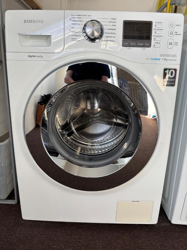 Samsung wasmachine, Witgoed en Apparatuur, Wasmachines, Ophalen, Gebruikt, 85 tot 90 cm, 1200 tot 1600 toeren
