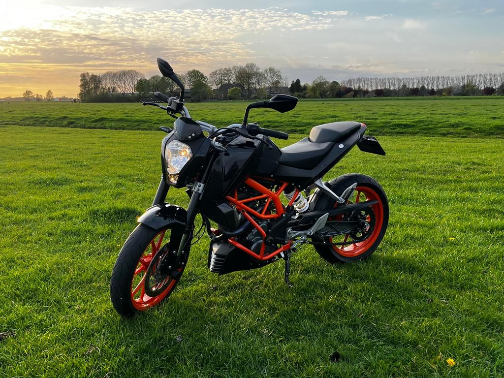 Ktm duke 390 met extra opties