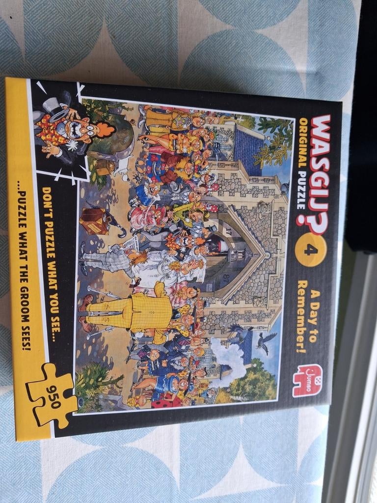 Puzzle wasgij 4 original, Ophalen of Verzenden, 500 t/m 1500 stukjes, Zo goed als nieuw