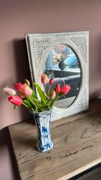 Brocante Spiegel, Huis en Inrichting, Woonaccessoires | Spiegels, Ophalen, Minder dan 50 cm, Zo goed als nieuw, Minder dan 100 cm