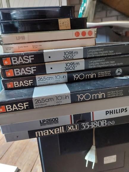 Bandrecorder Philips, Audio, Tv en Foto, Bandrecorders, Ophalen, Bandrecorder, Met banden