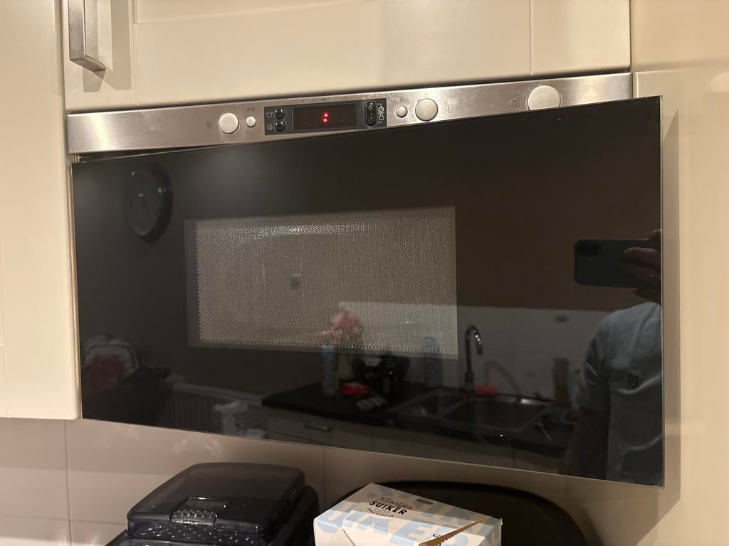 Ikea inbouw magnetron - nette staat, Witgoed en Apparatuur, Magnetrons, Ophalen, Gebruikt, Magnetron, Inbouw